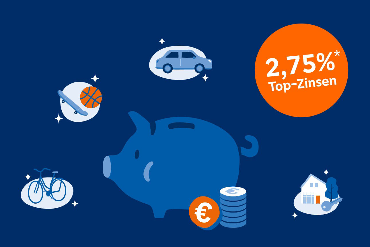 Weltspartag an der Volksbank Raiffeisenbank. Vom 26. bis 30. Oktober 