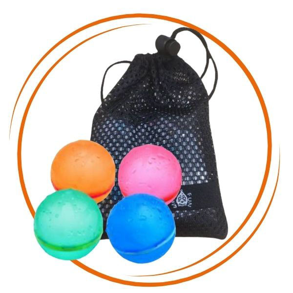 Wiederverwendbare Wasserbomben