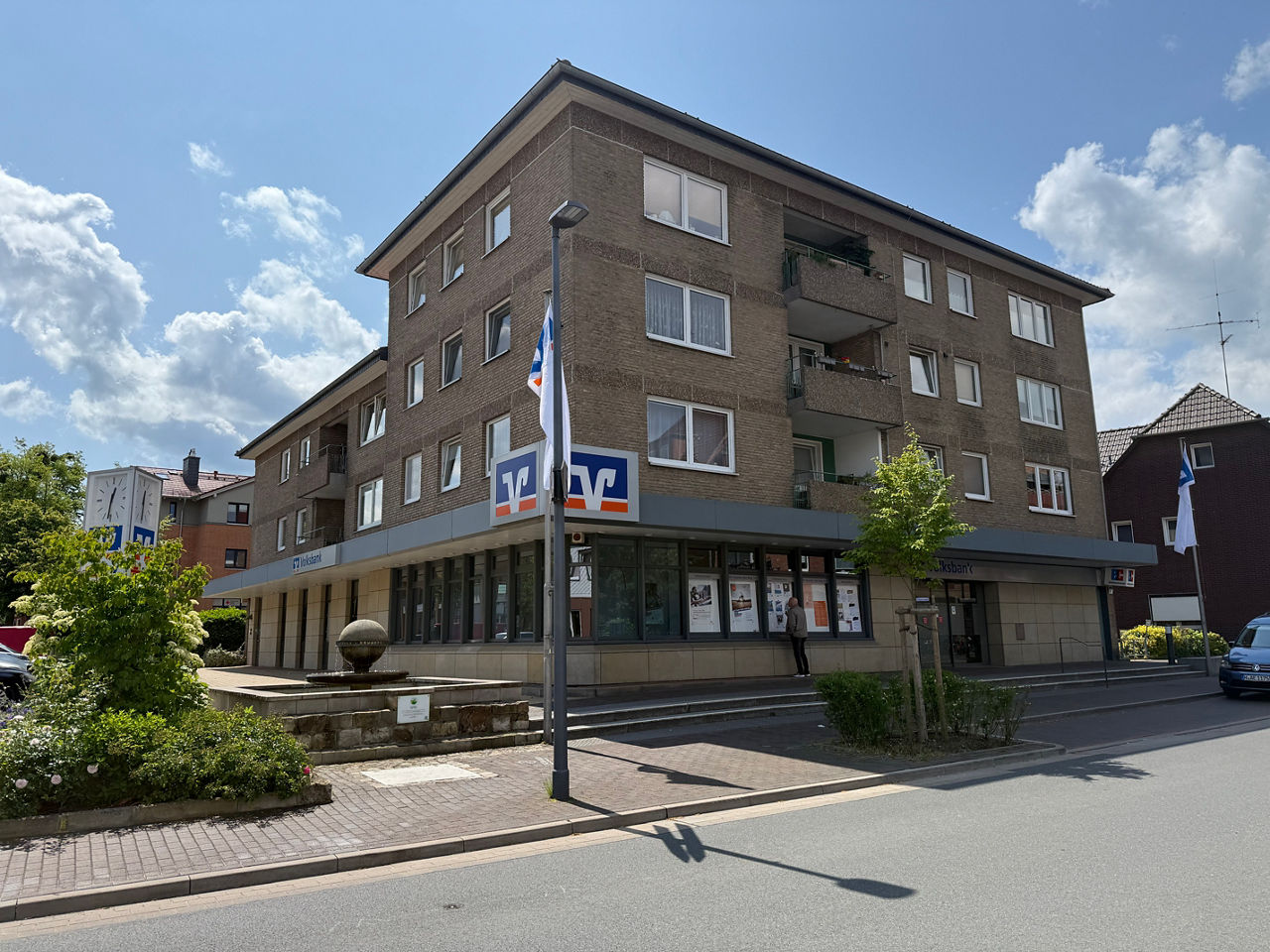 Außenansicht der Geschäftsstelle Wennigsen