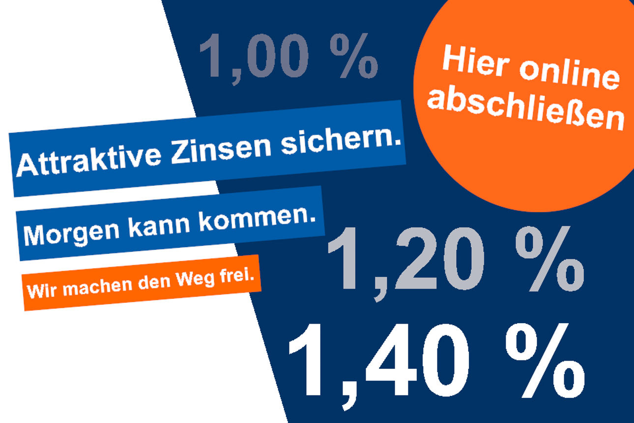 Werbung Sparbrief