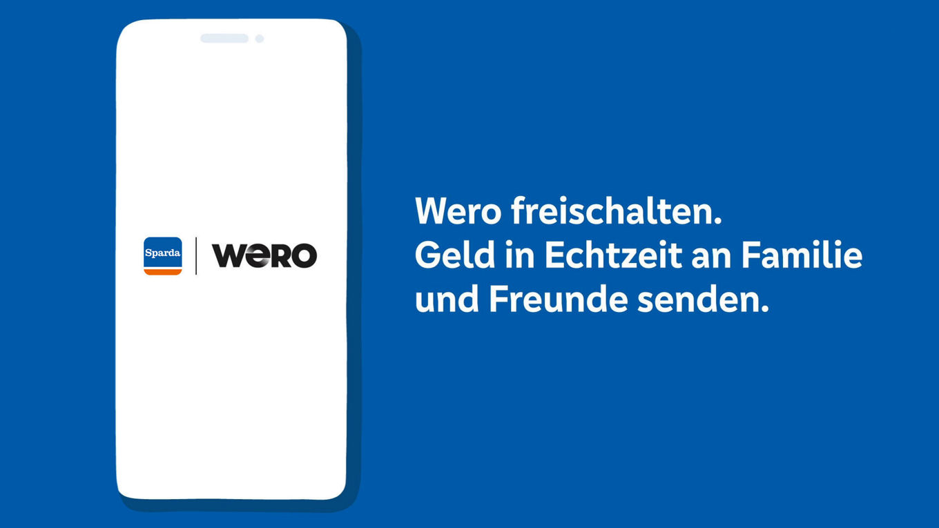 Wero in der SpardaBanking App freischalten
