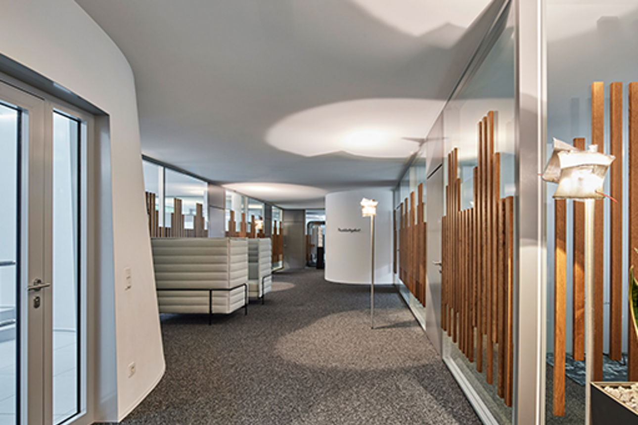 Der Eingangsbereich der Werte-Bank-Münsterland in Münster