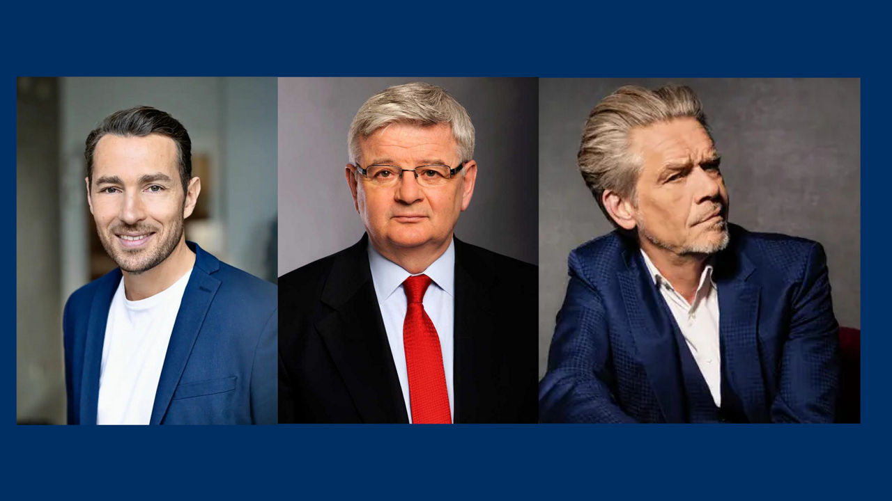Sven Voss, Joschka Fischer, Hajo Schumacher