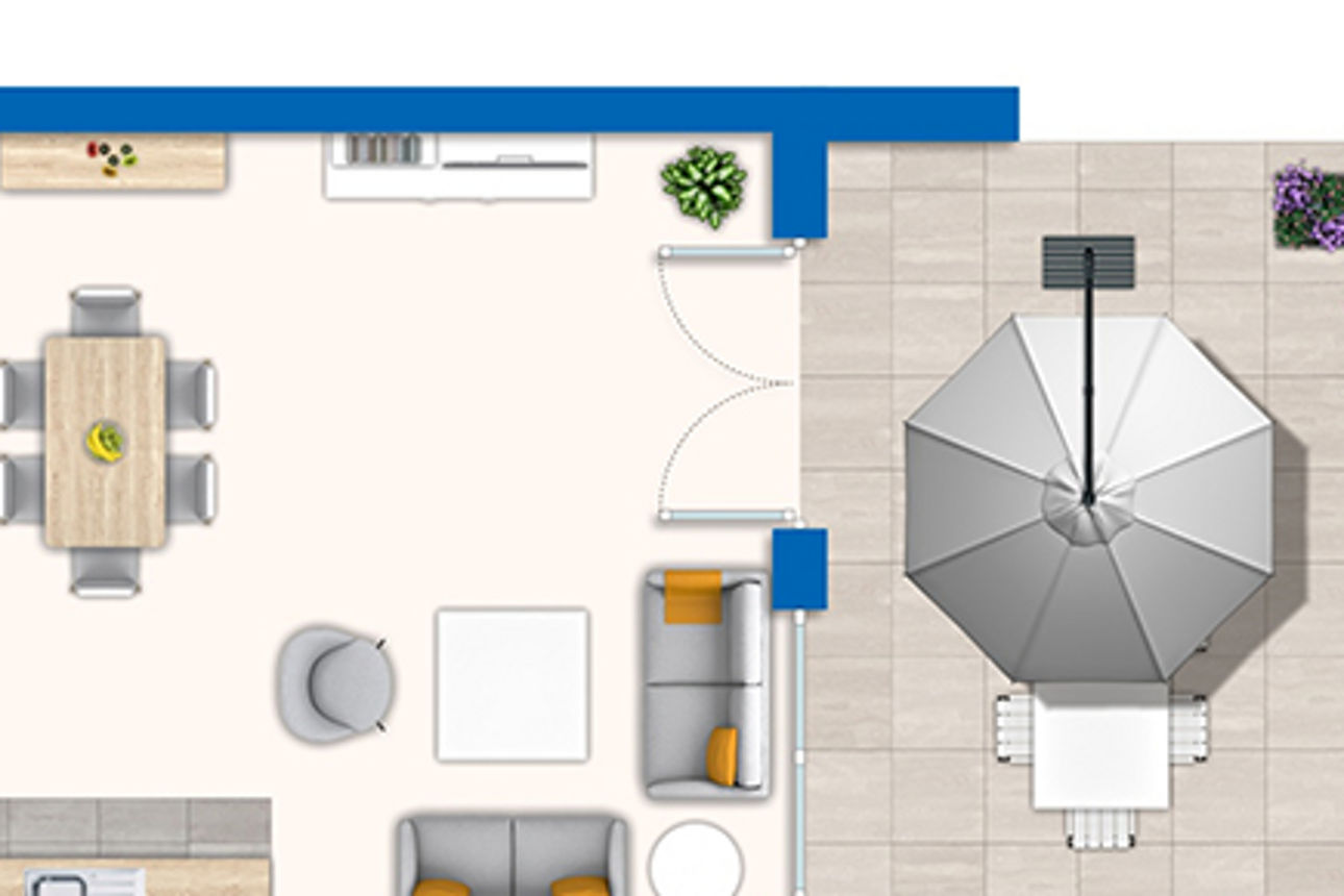 Grundriss Wohnung 3