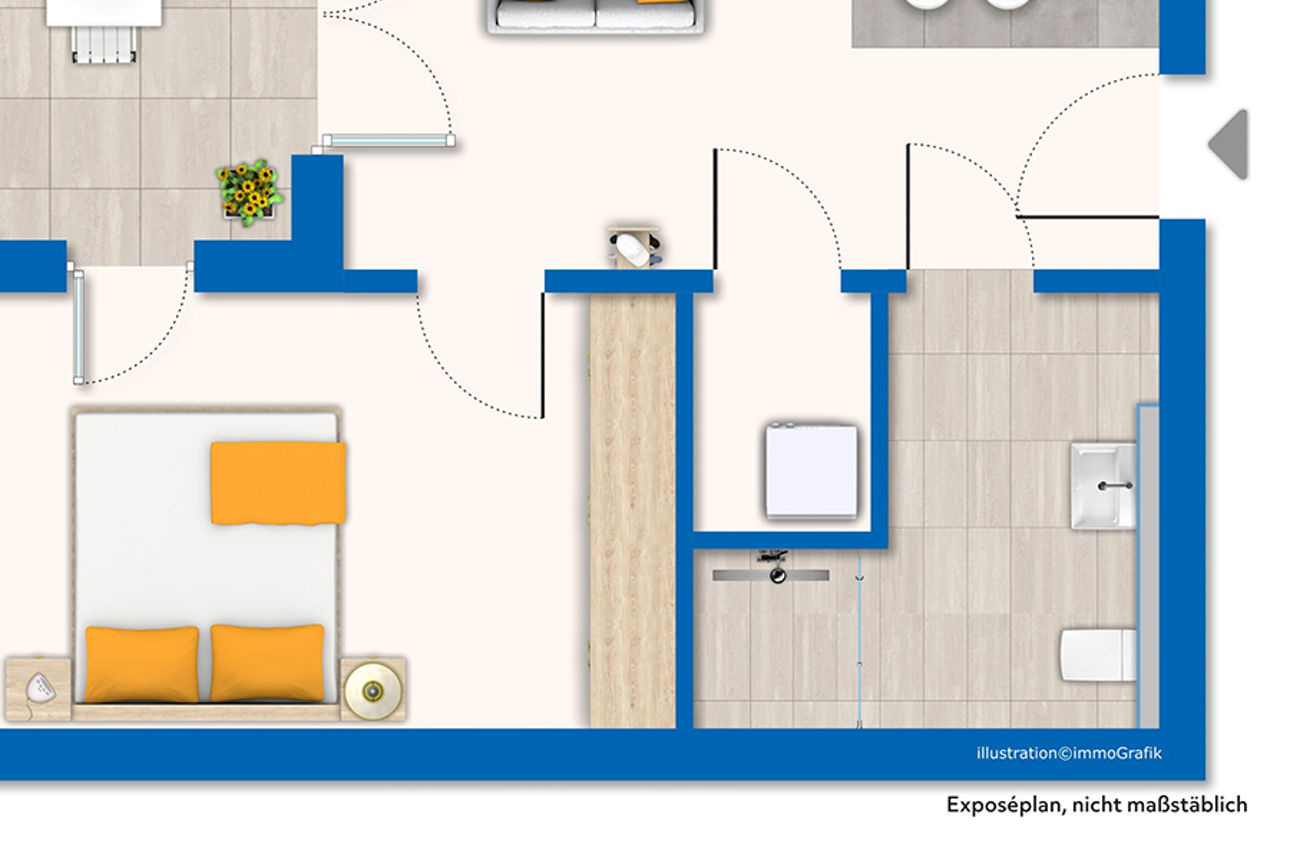 Grundriss Wohnung 5
