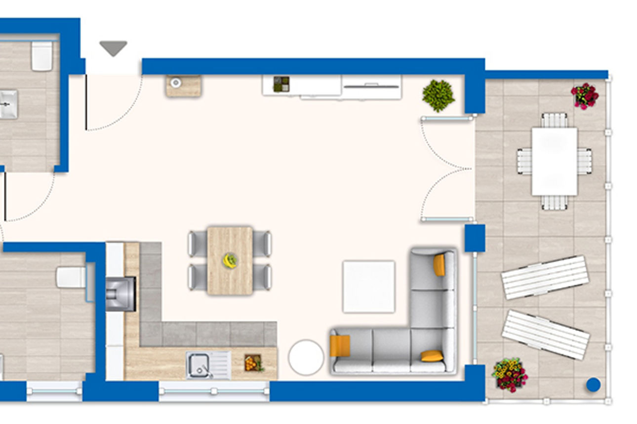Grundriss Wohnung 7