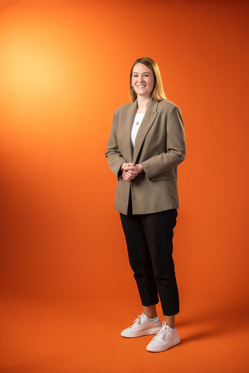 Bild Ausbilderin Lena Wiedmann