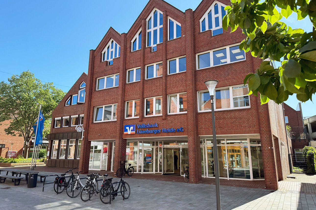 Die Volksbankfiliale in Winsen