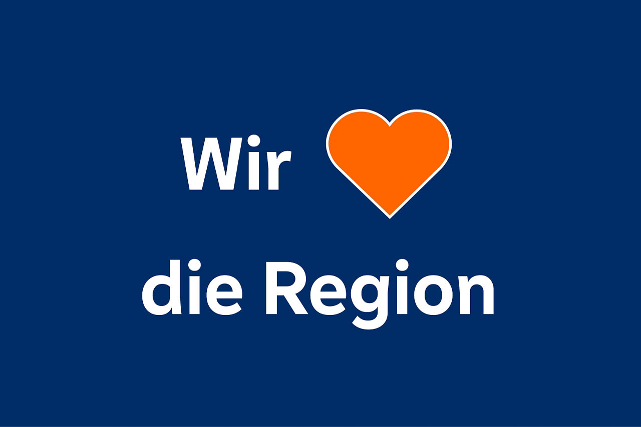 Wir lieben die Region