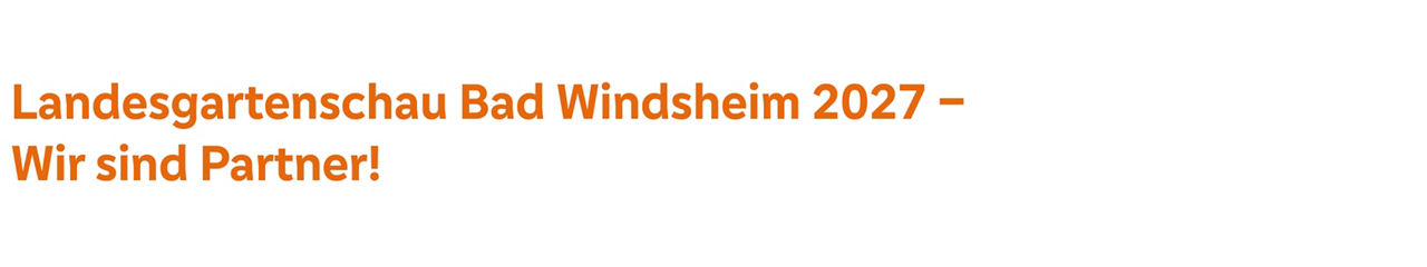 Landesgartenschau Bad Windsheim 2027 – Wir sind Partner!