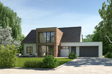 Einfamilienhaus mit Garage