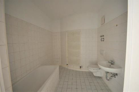 Blick in das Badezimmer