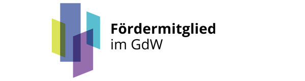 Logo Fördermitglied im GdW