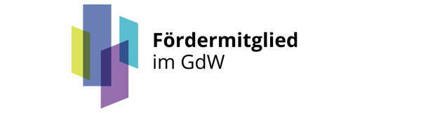 Logo Fördermitglied im GdW