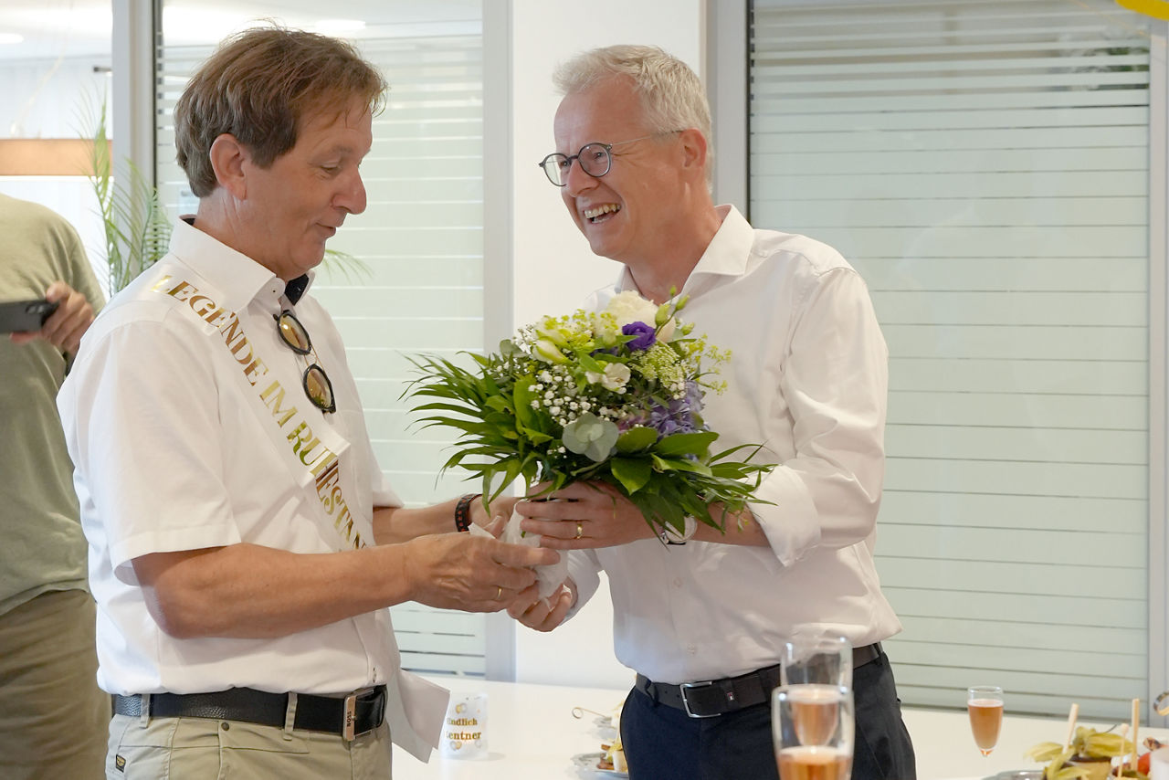 Wolfgang Gloge und Dr. Martin Kühling