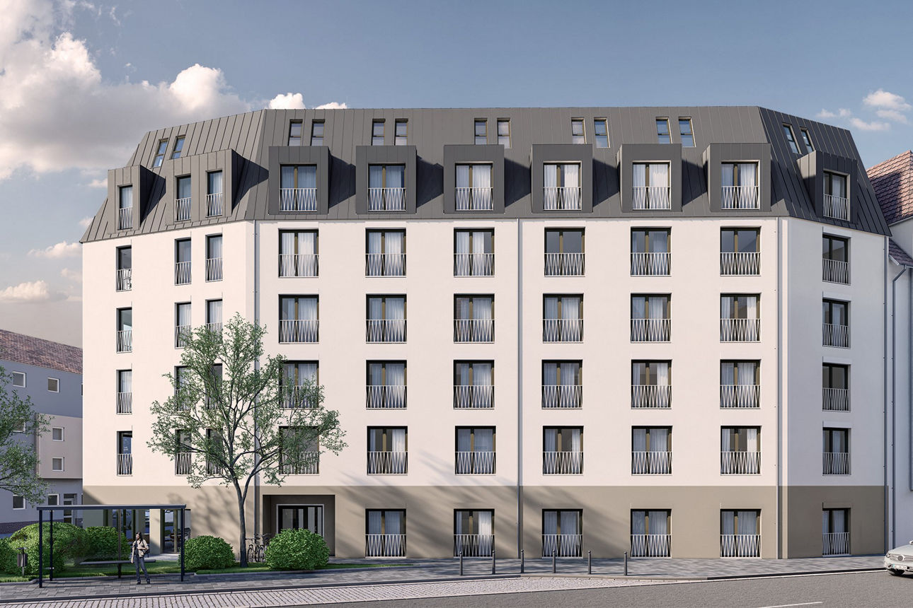 Frontansicht Zeltner Living Studio Apartments