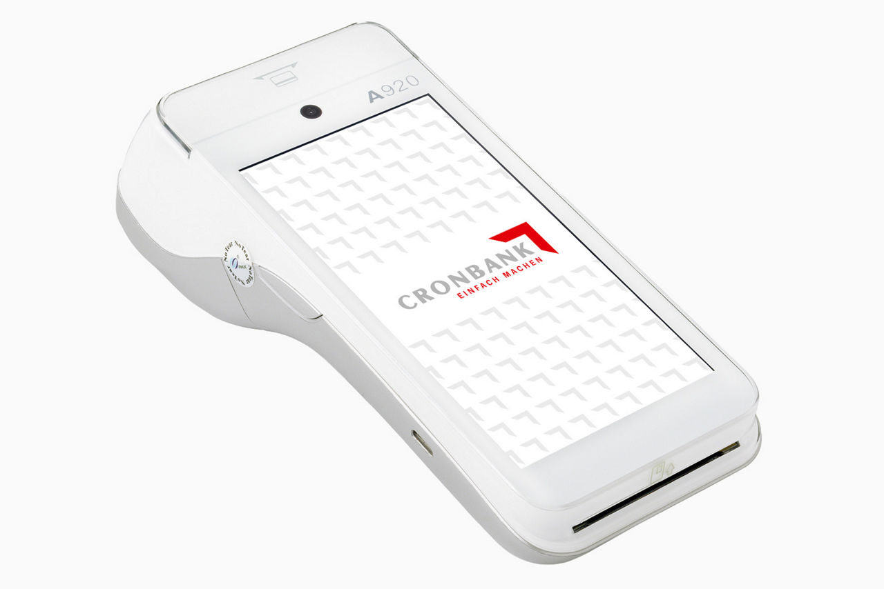 BIld Zahlungssystem Mobile A920 CRONBANK Version 2