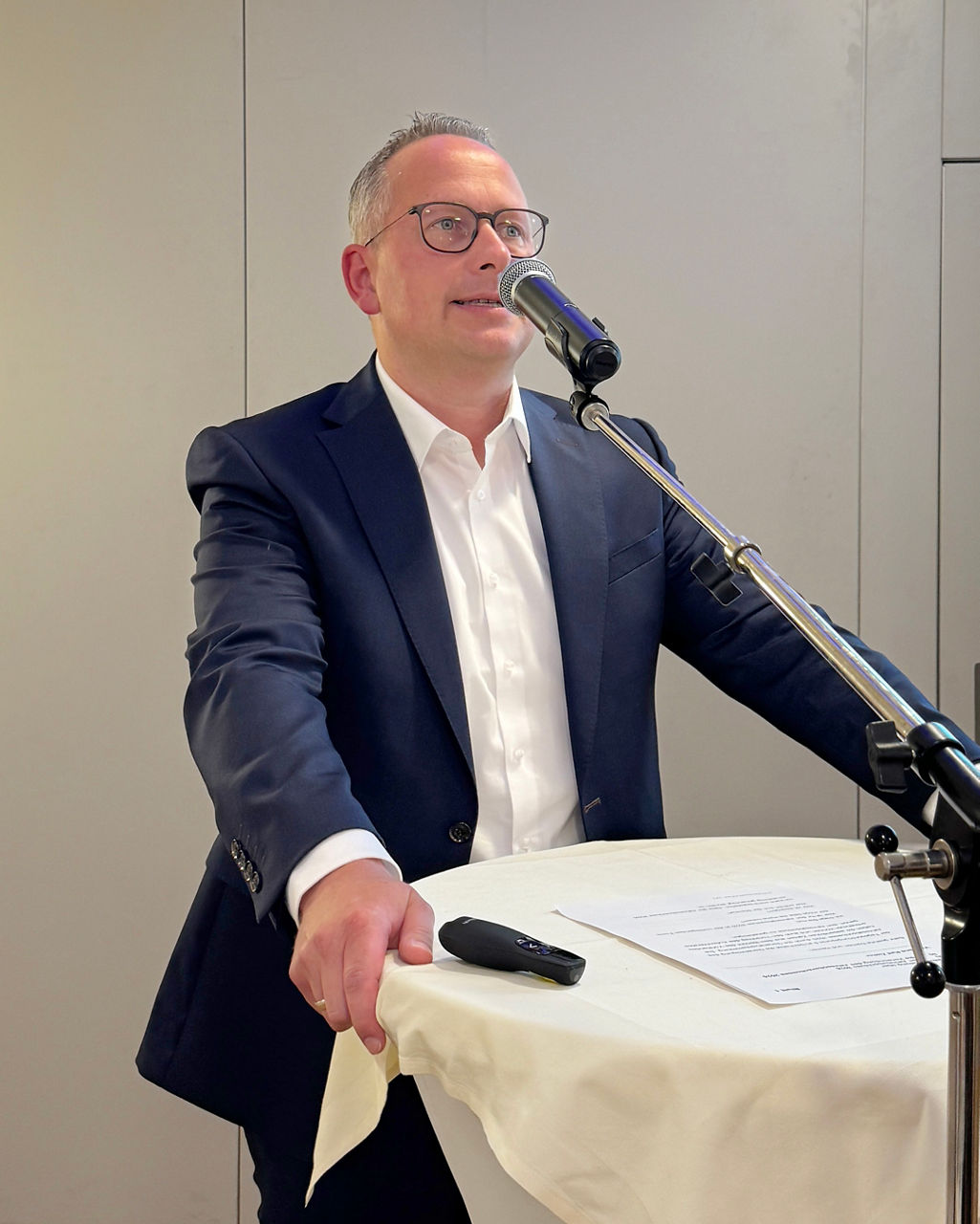 Ralf Zieher am Rednerpult