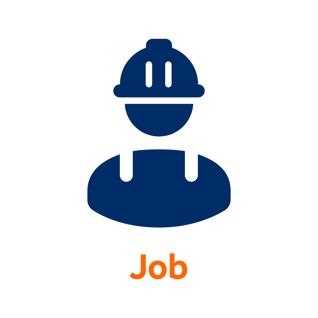 Dein nächstes Ziel ist es deinen ersten Job zu bewältigen