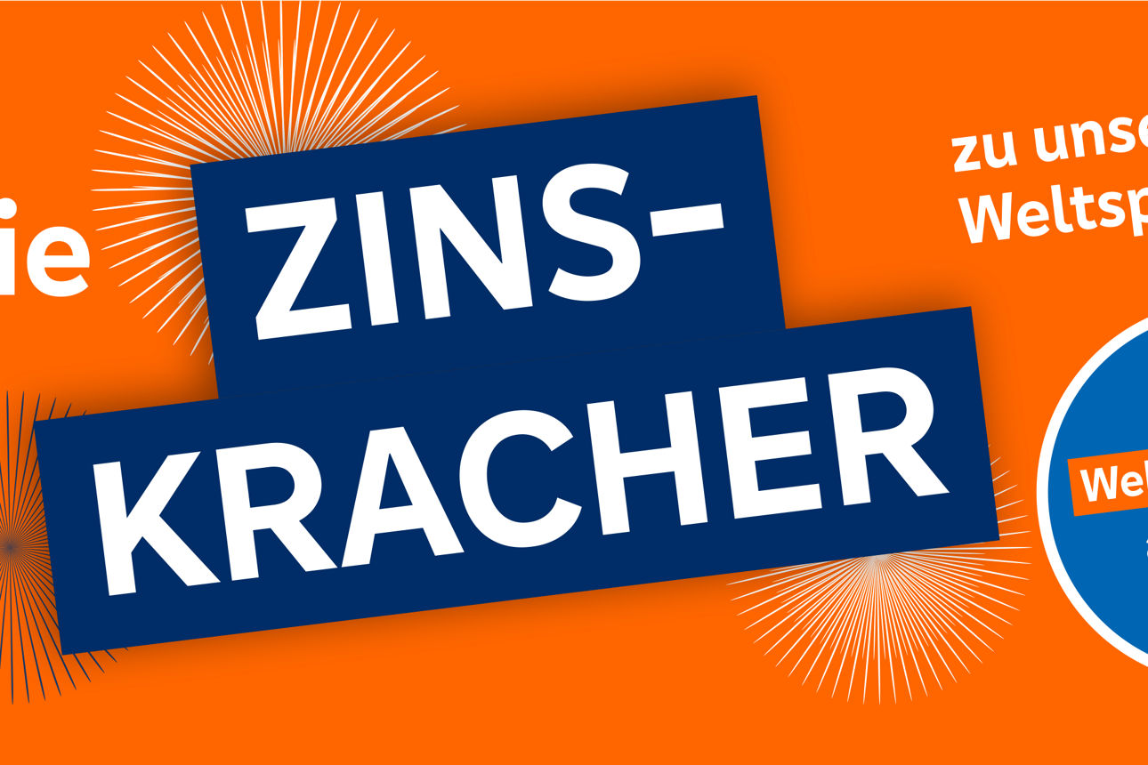 Weltspartagsangebot sichern