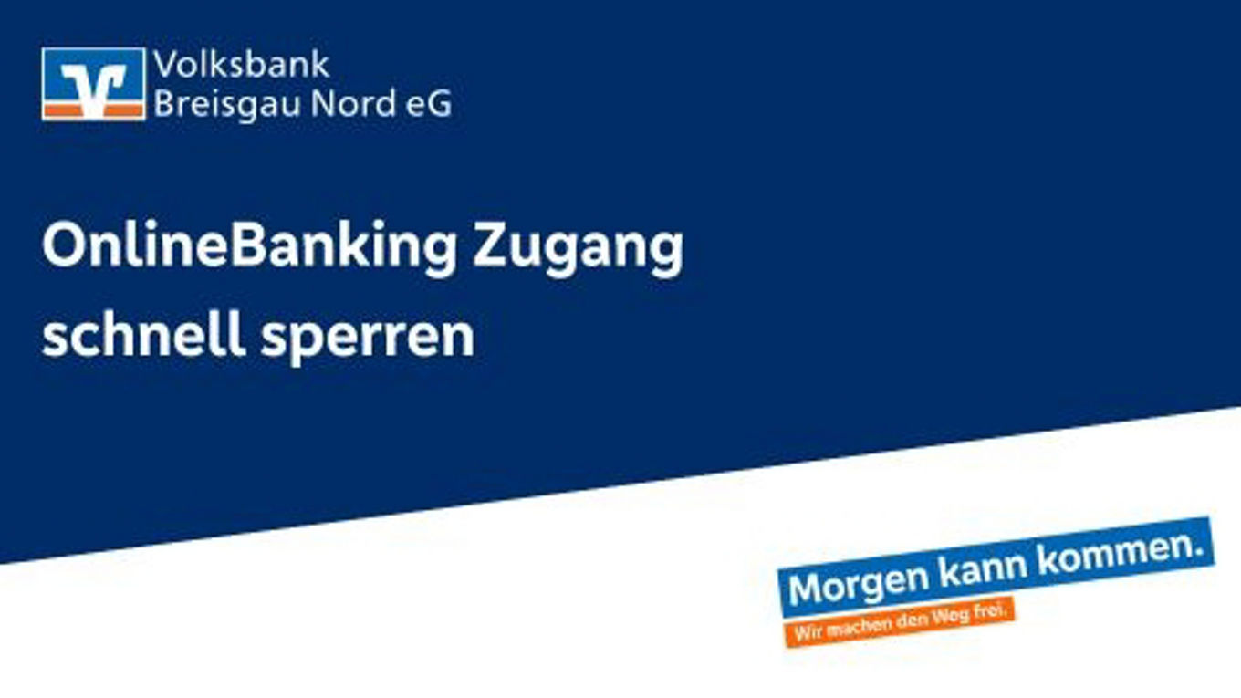 OnlineBanking sperren
