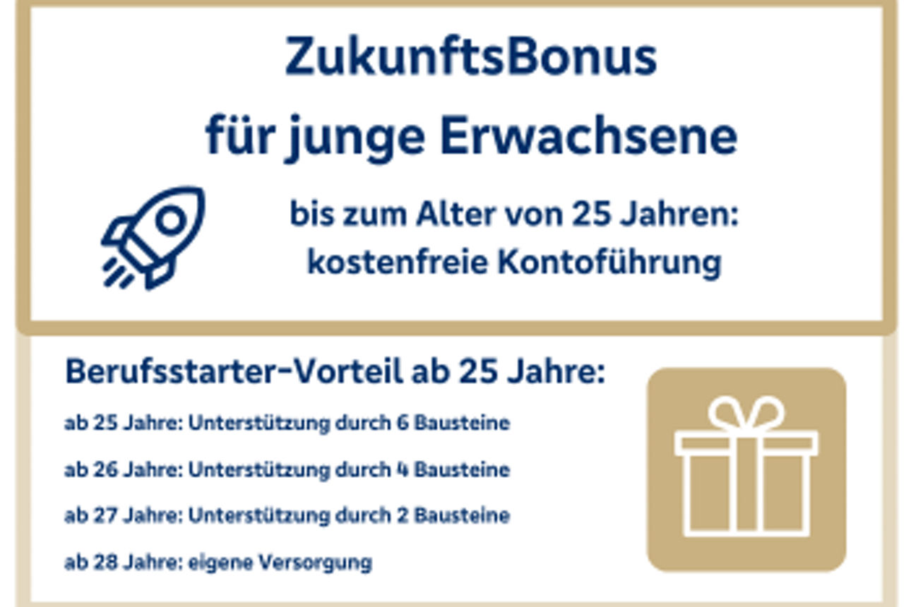 ZukunftsBonus für junge Erwachsene