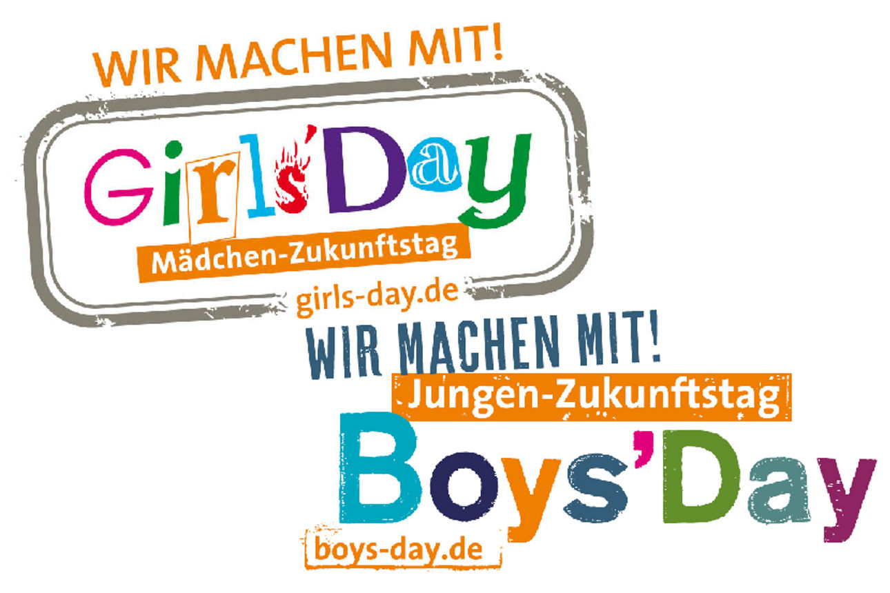 Logos zum Girls' Day und Boys' Day