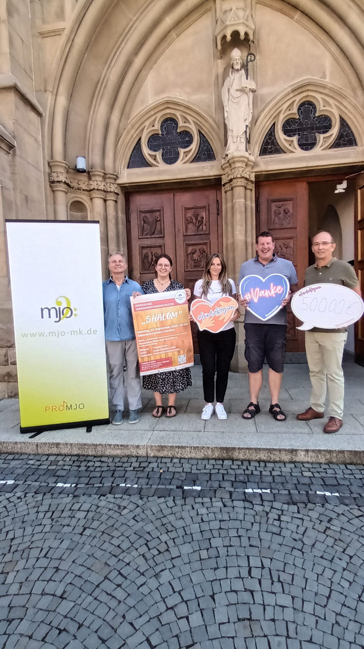 Kira Held, Michelle Wolzenburg, Volker Bellebaum, Thomas Grote und Philipp Röster