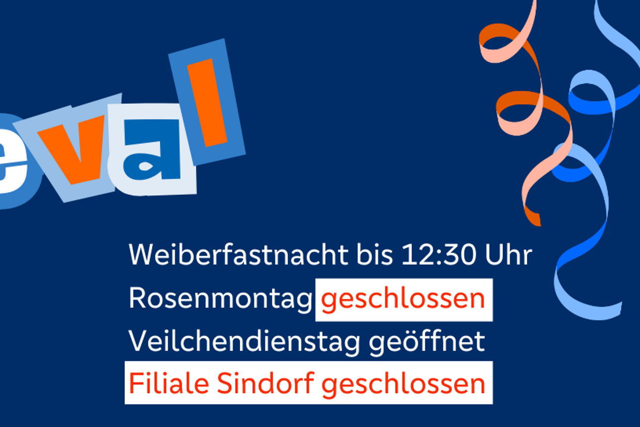 Öffnungszeiten Karneval