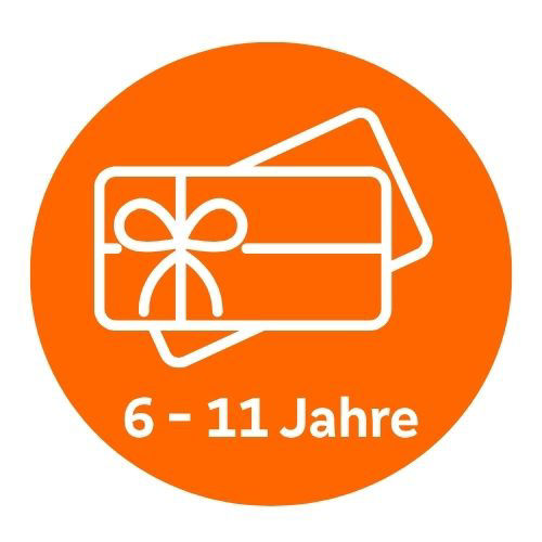 Gutscheine 6 - 11 Jahre