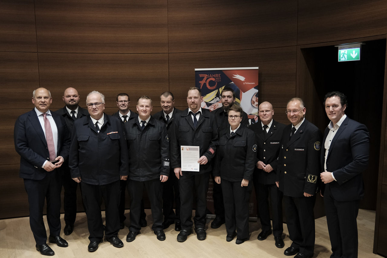Gruppenbild "Freiwillige Feuerwehr Lollar"