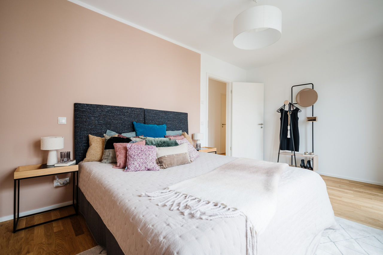 Illustration: Einrichtungsbeispiel Schlafen