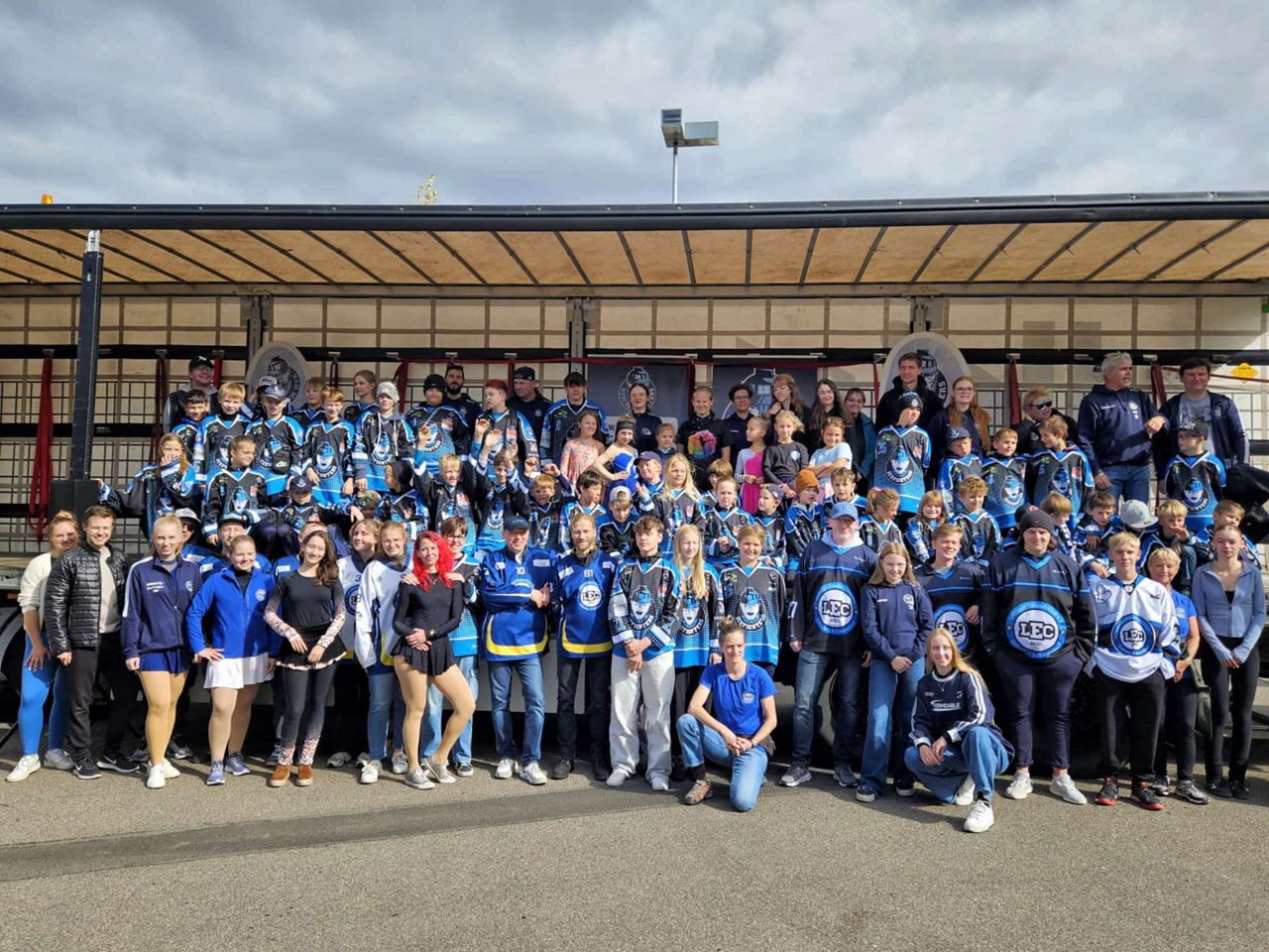 Mannschaftsbild der Icefighters Juniors