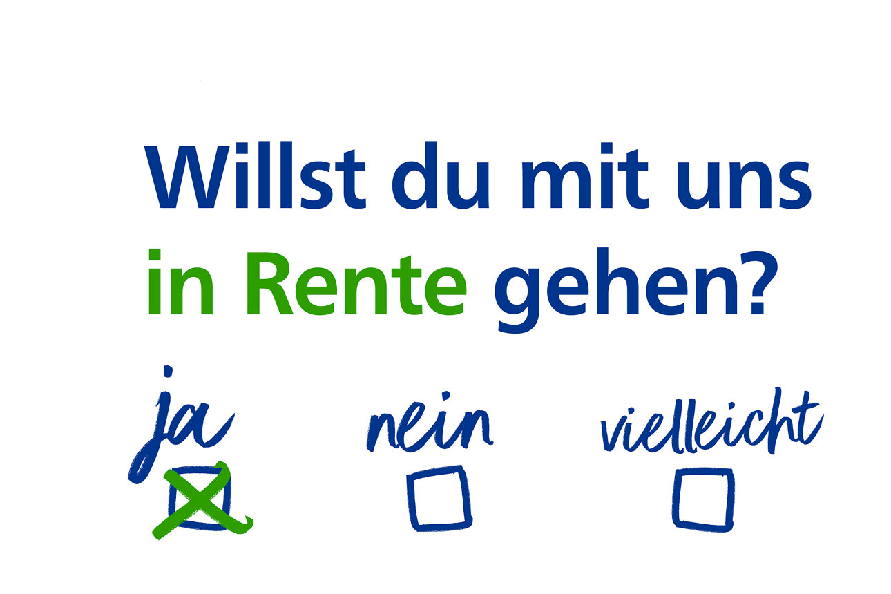Kampagnenmotiv Union Investment zum Altersvorsorgedepot