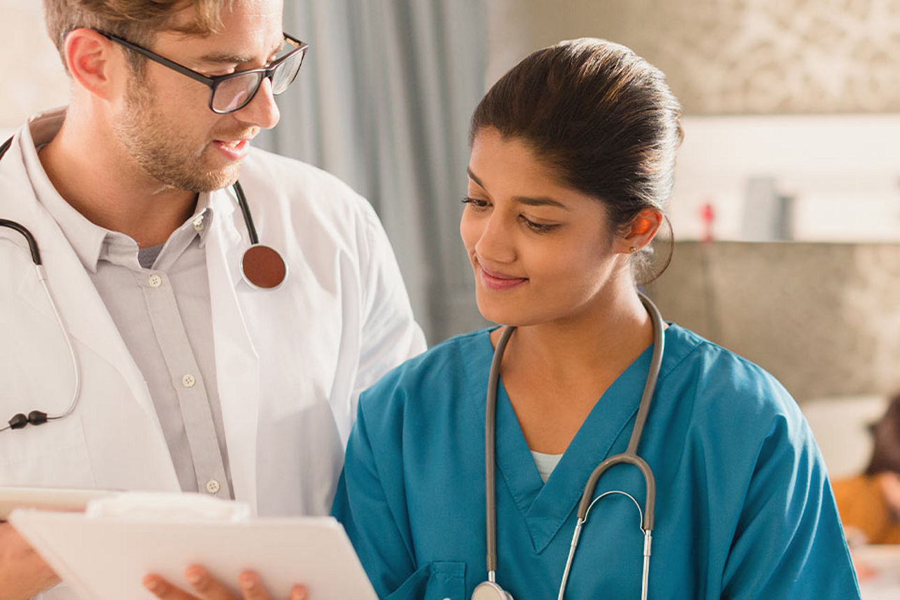 Ärzte Teamgespräch