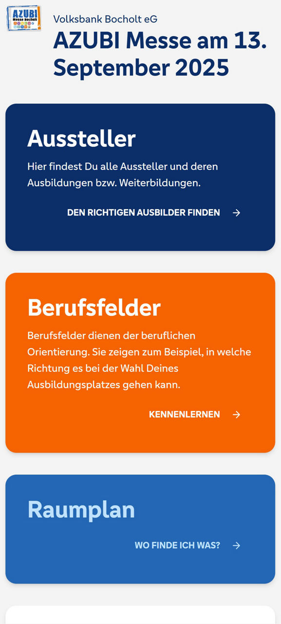 Web-App Screenshot Nummer 1