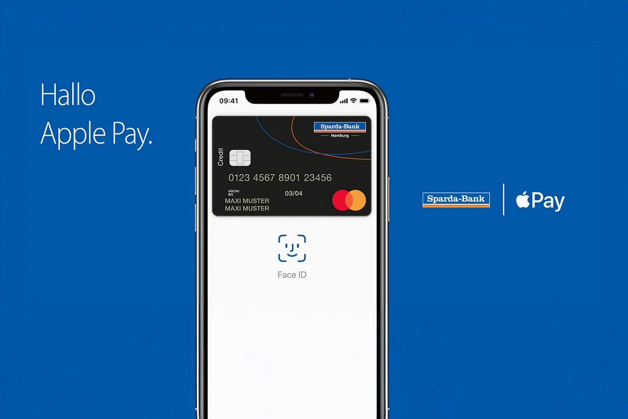 Abbildung des mobilen Bezahlverfahrens Apple Pay