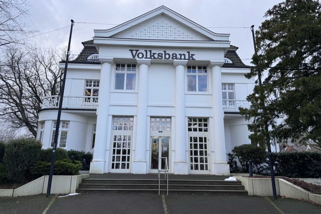 Volksbank in Soest von außen