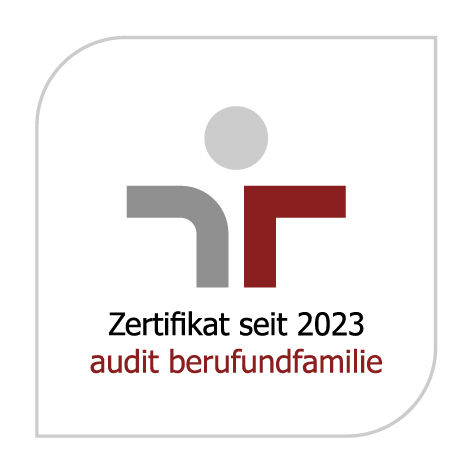 Zertifikat seit 2023 audit berufundfamilie