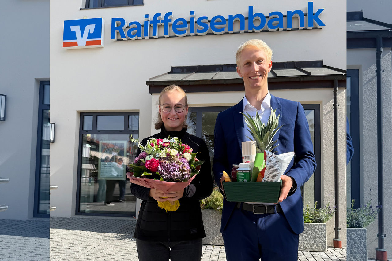Markus Seitz und Johanna Waldhutter