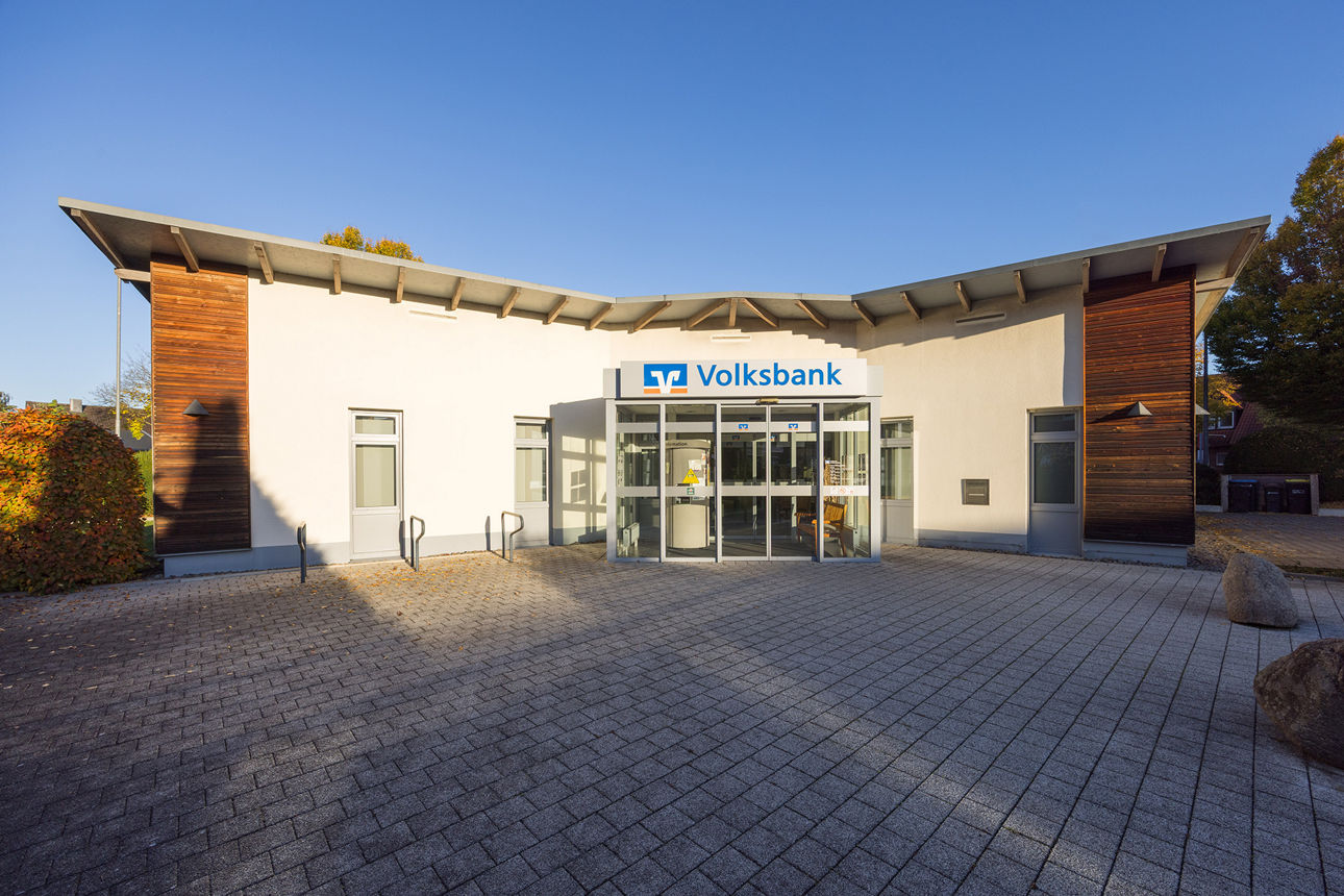 Außenansicht Geschäftsstelle Hartum