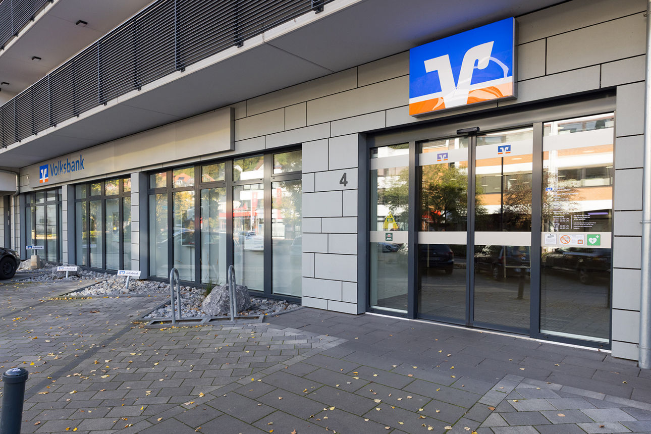 Außenansicht Geschäftsstelle Hausberge