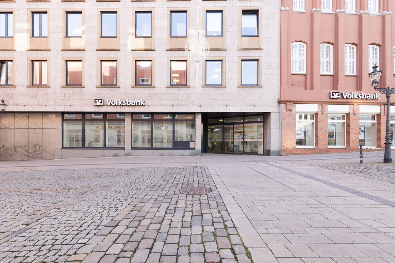 Außenansicht Geschäftsstelle Minden Markt