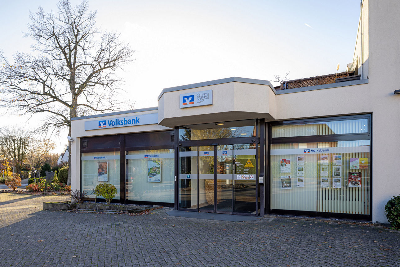 Außenansicht Geschäftsstelle Peckeloh