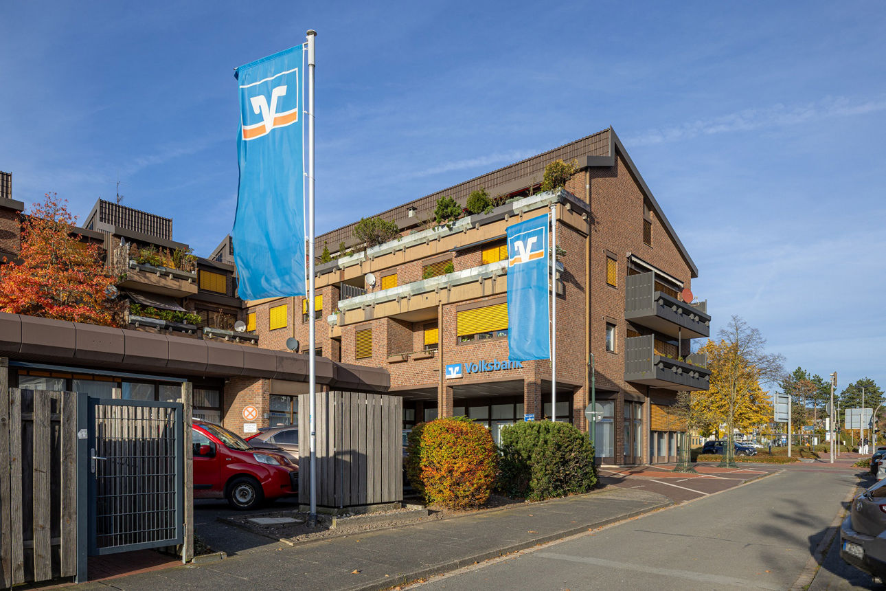 Außenansicht Geschäftsstelle Steinhagen