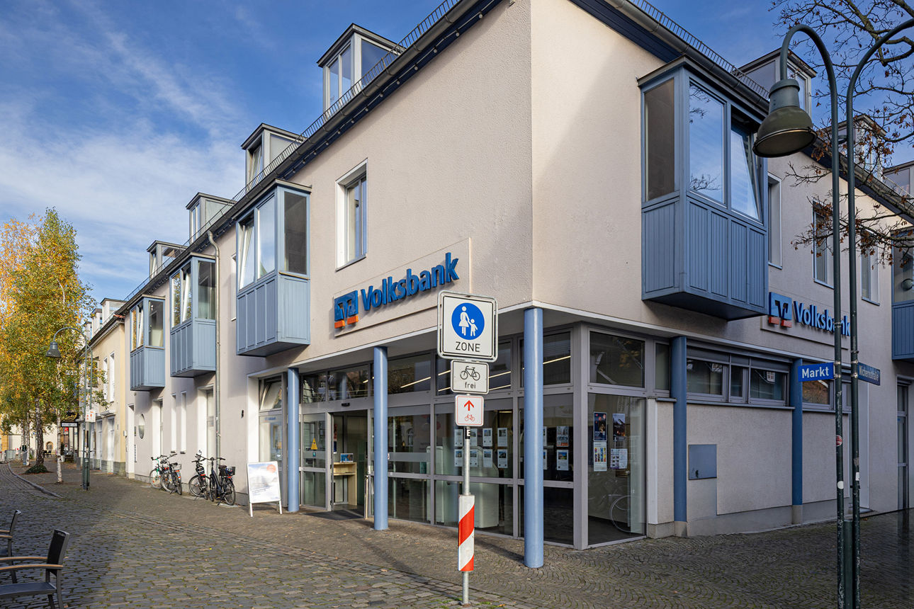 Außenansicht Geschäftsstelle Wiedenbrück