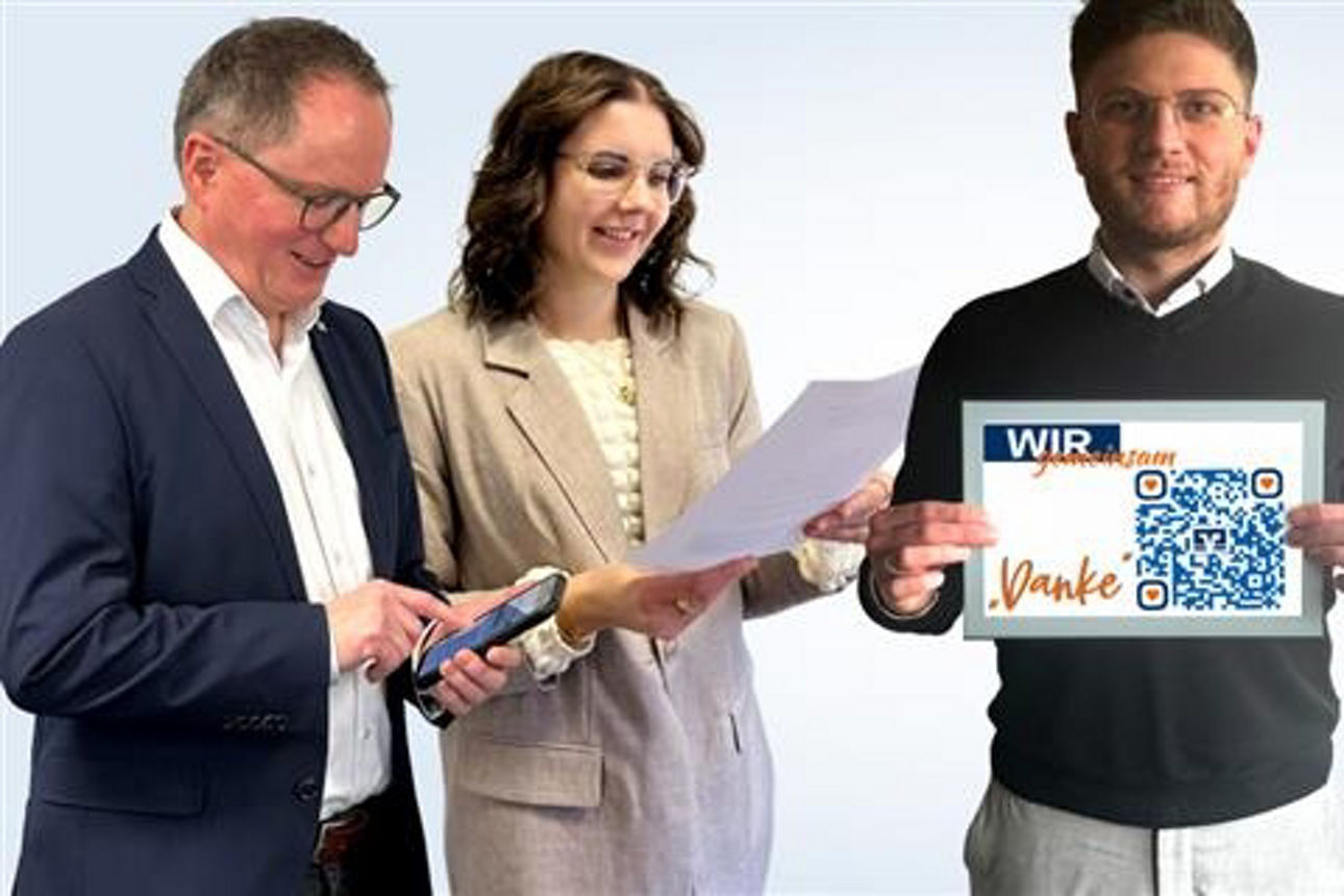 Bild zeigt von links: Stefan Huber, Patricia Waldmann, Elias Wekemann, Jessica Leiska und Tünde-Réka György