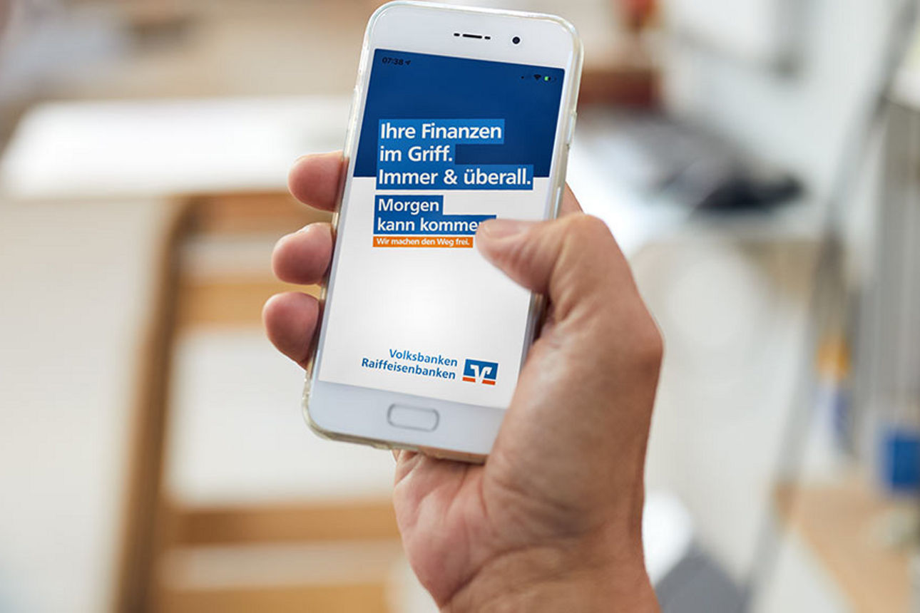 Smartphone in der Hand