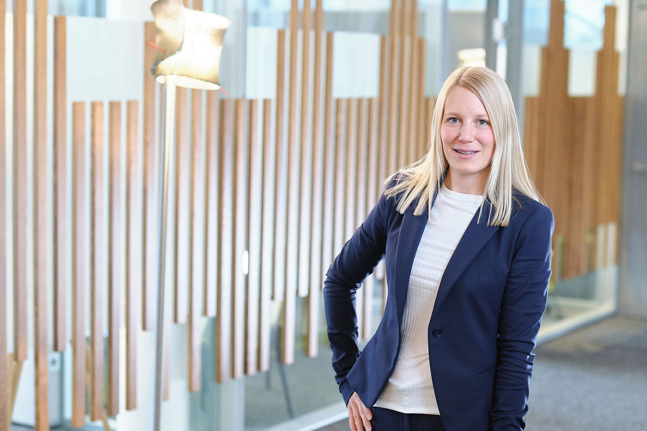 Ein Portrait von Alexandra Baumann