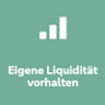 Baustein eigene Liquidität vorhalten